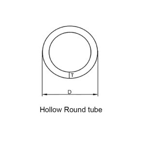 Tube rond creux FRP